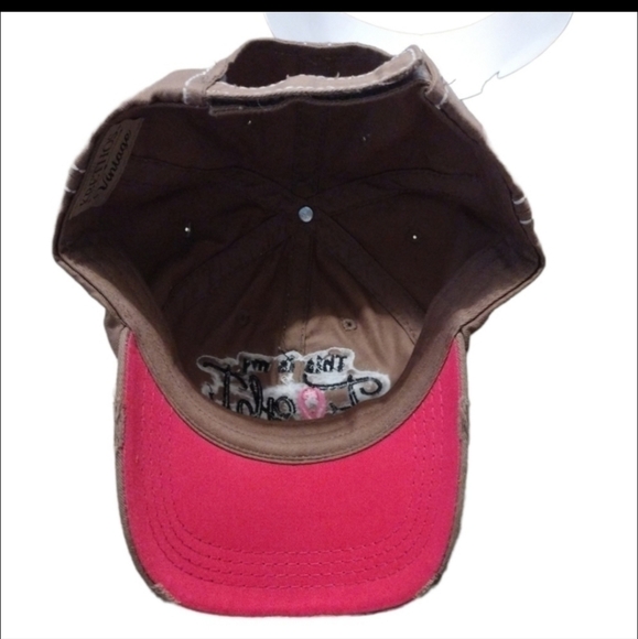 This Is My Fight Hat Distressed Cap NWT - Picture 3 of 4